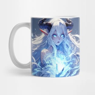 Ice demon woman Mug